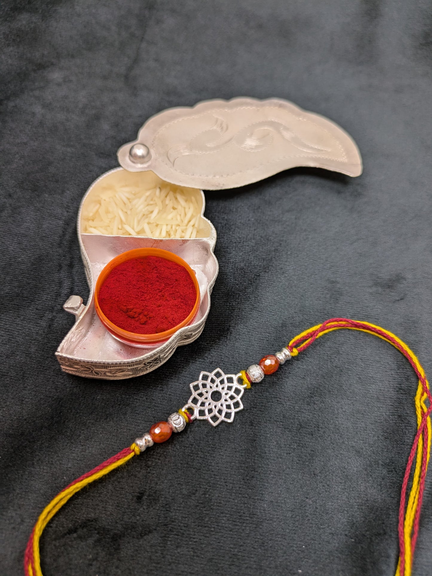 Silver Rakhi