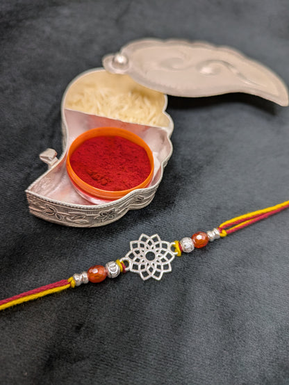 Silver Rakhi