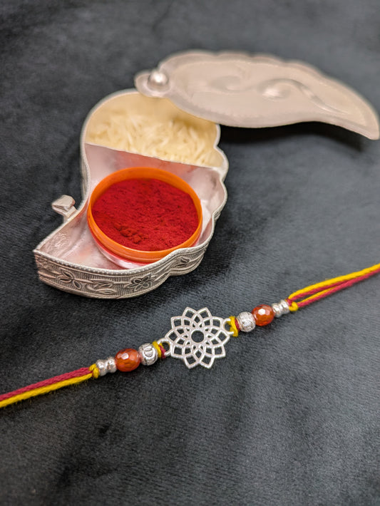 Silver Rakhi