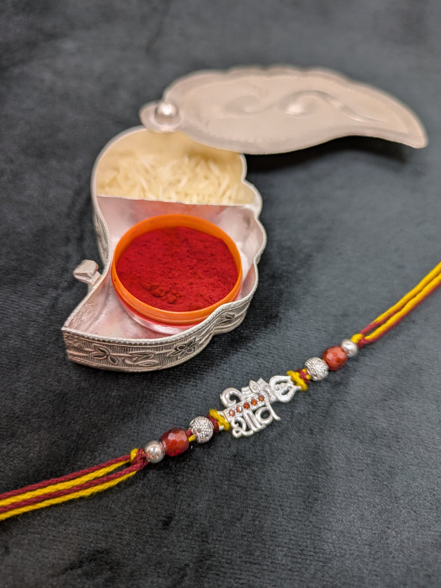 Silver Rakhi