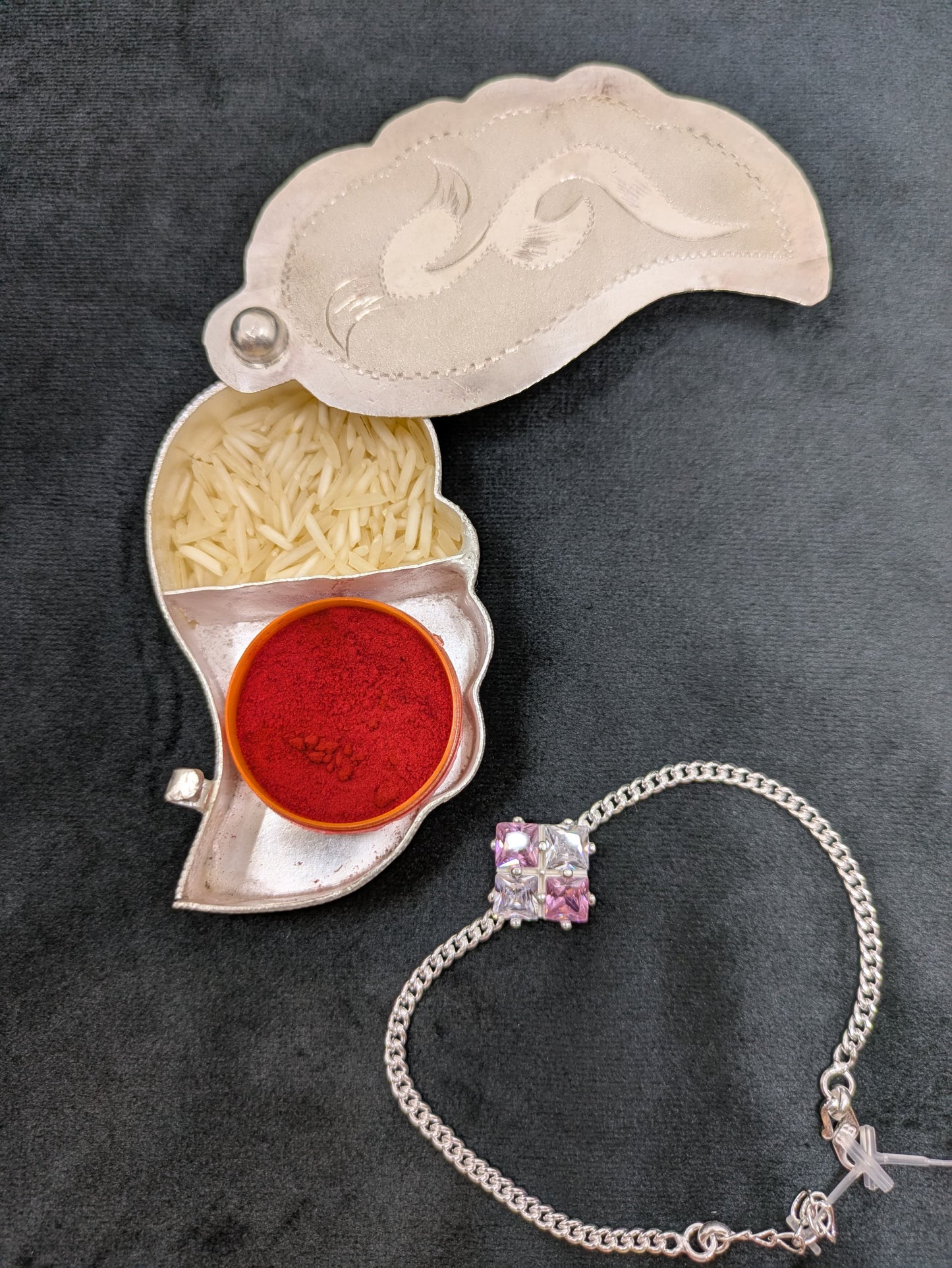 Silver Rakhi