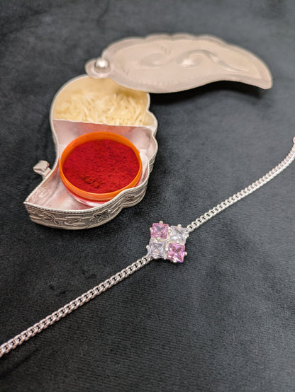 Silver Rakhi
