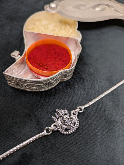 Silver Rakhi
