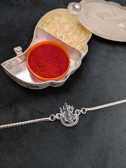 Silver Rakhi