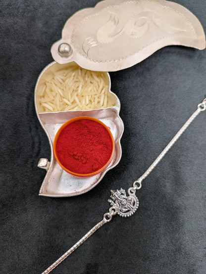 Silver Rakhi