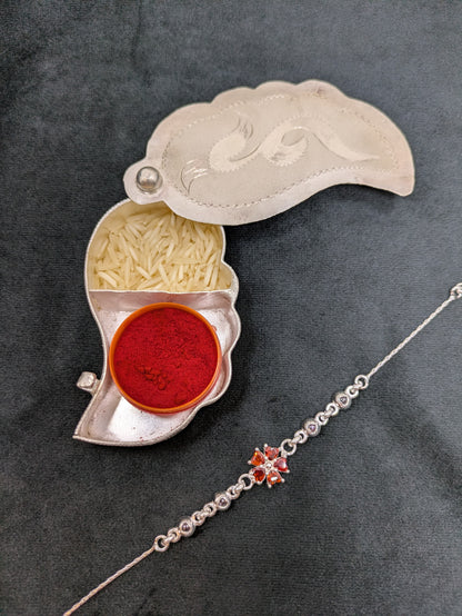 Silver Rakhi