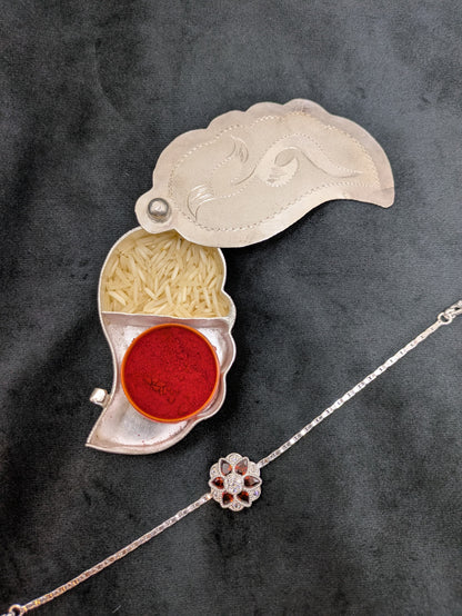 Silver Rakhi