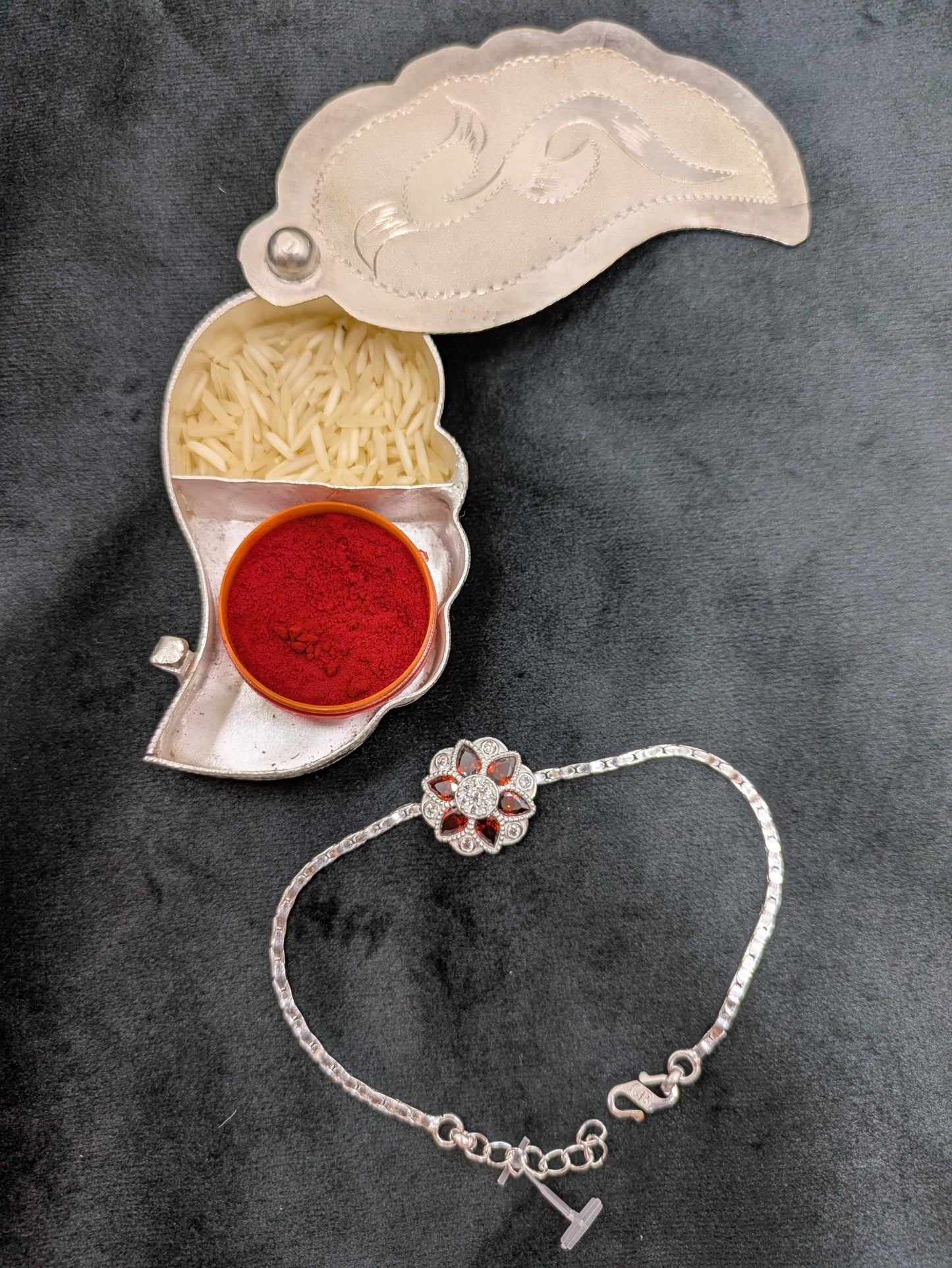 Silver Rakhi