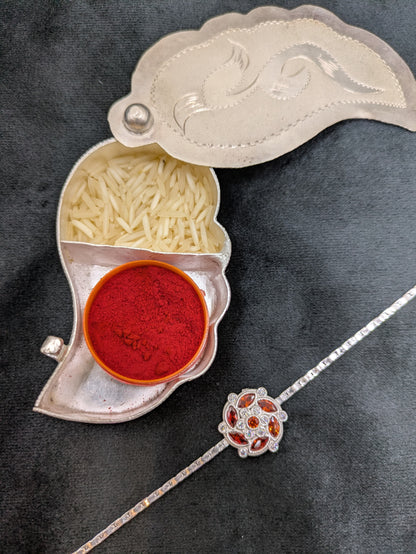 Silver Rakhi