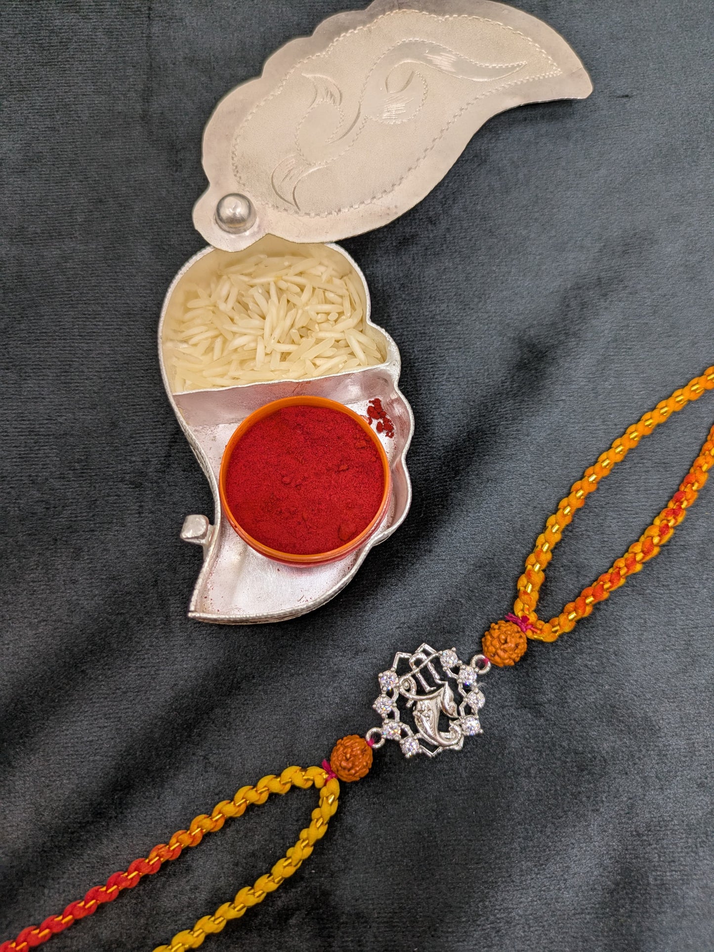 Silver Rakhi