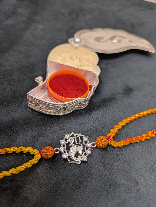 Silver Rakhi