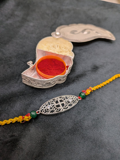 Silver Rakhi