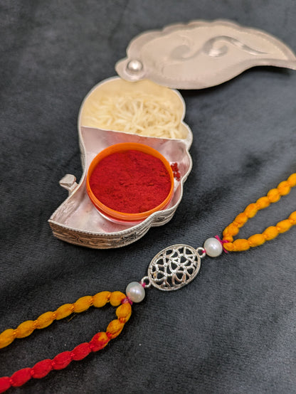 Silver Rakhi