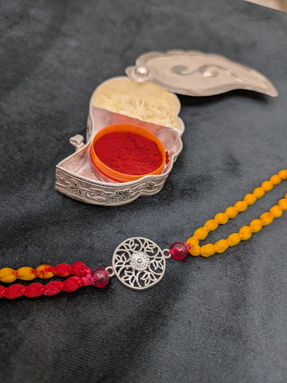 Silver Rakhi