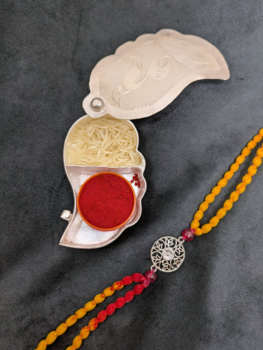 Silver Rakhi