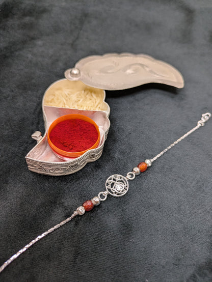Silver Rakhi