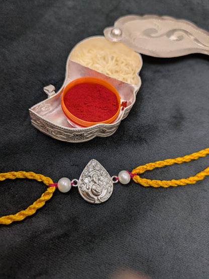 Silver Rakhi