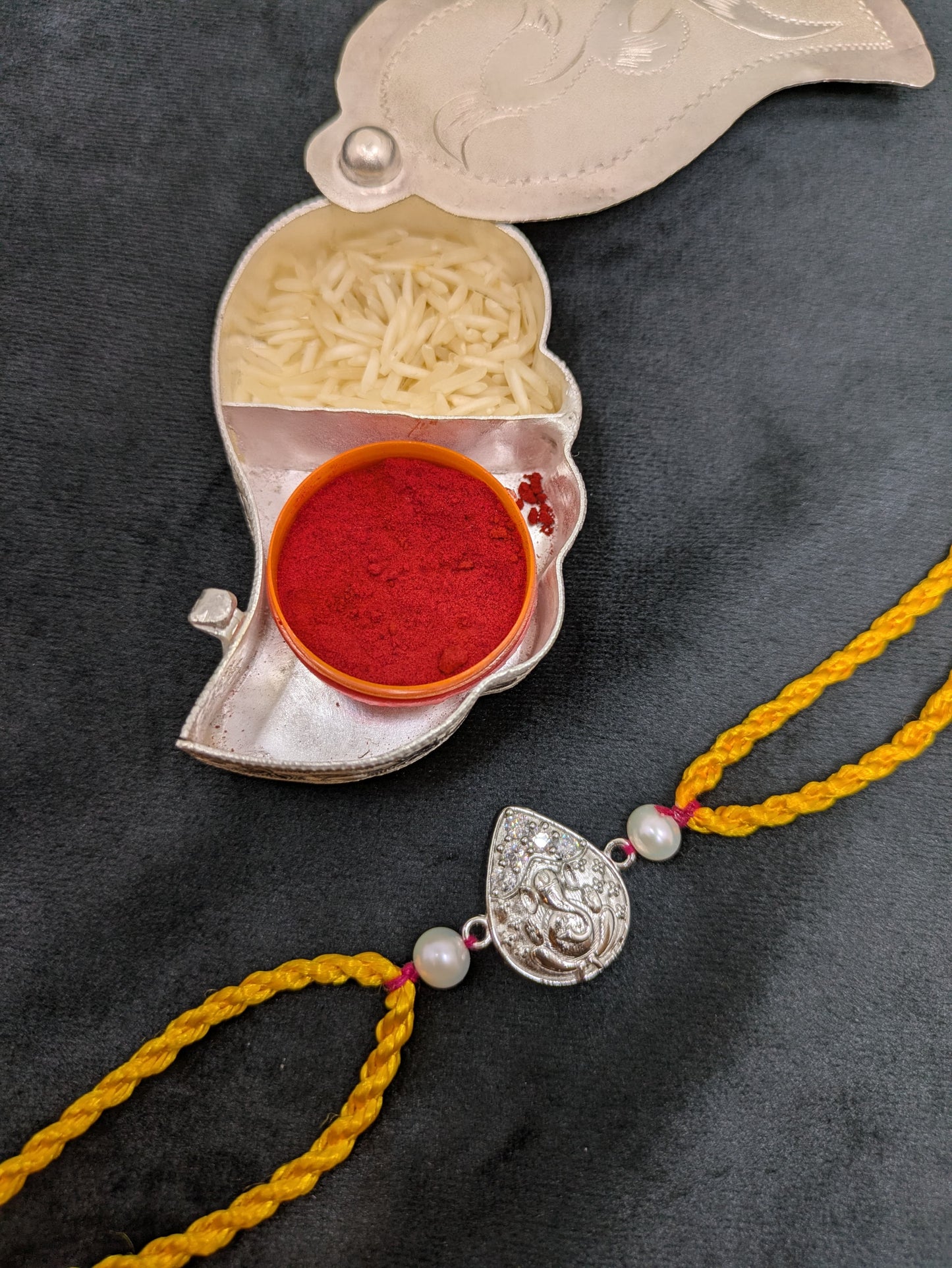 Silver Rakhi