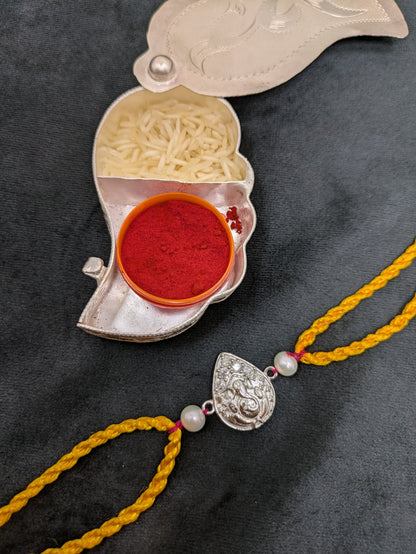 Silver Rakhi
