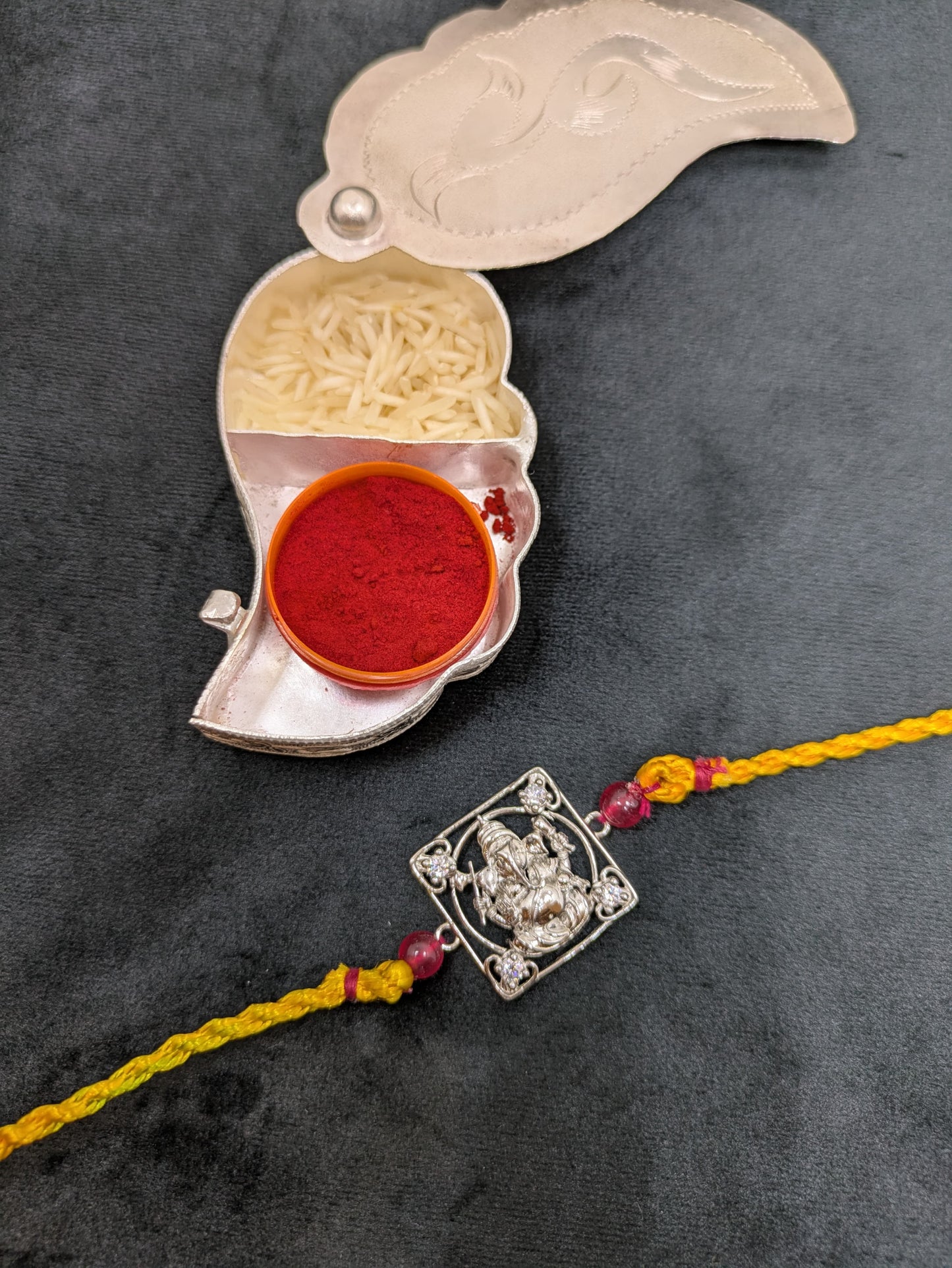 Silver Rakhi