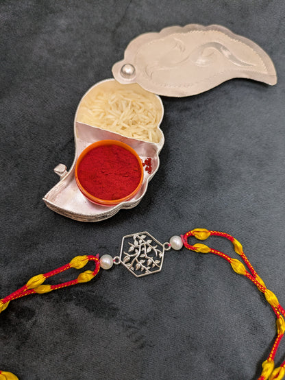 Silver Rakhi