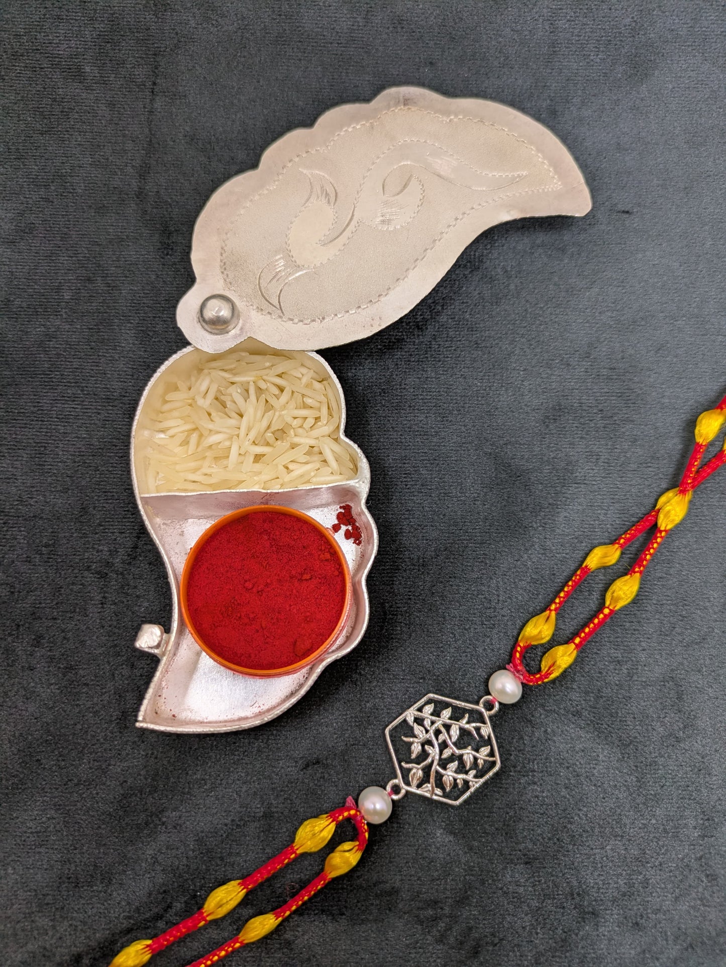 Silver Rakhi
