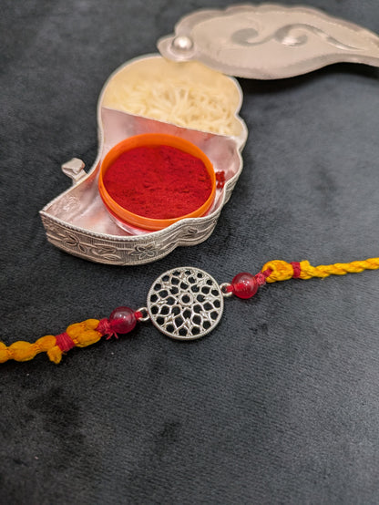 Silver Rakhi