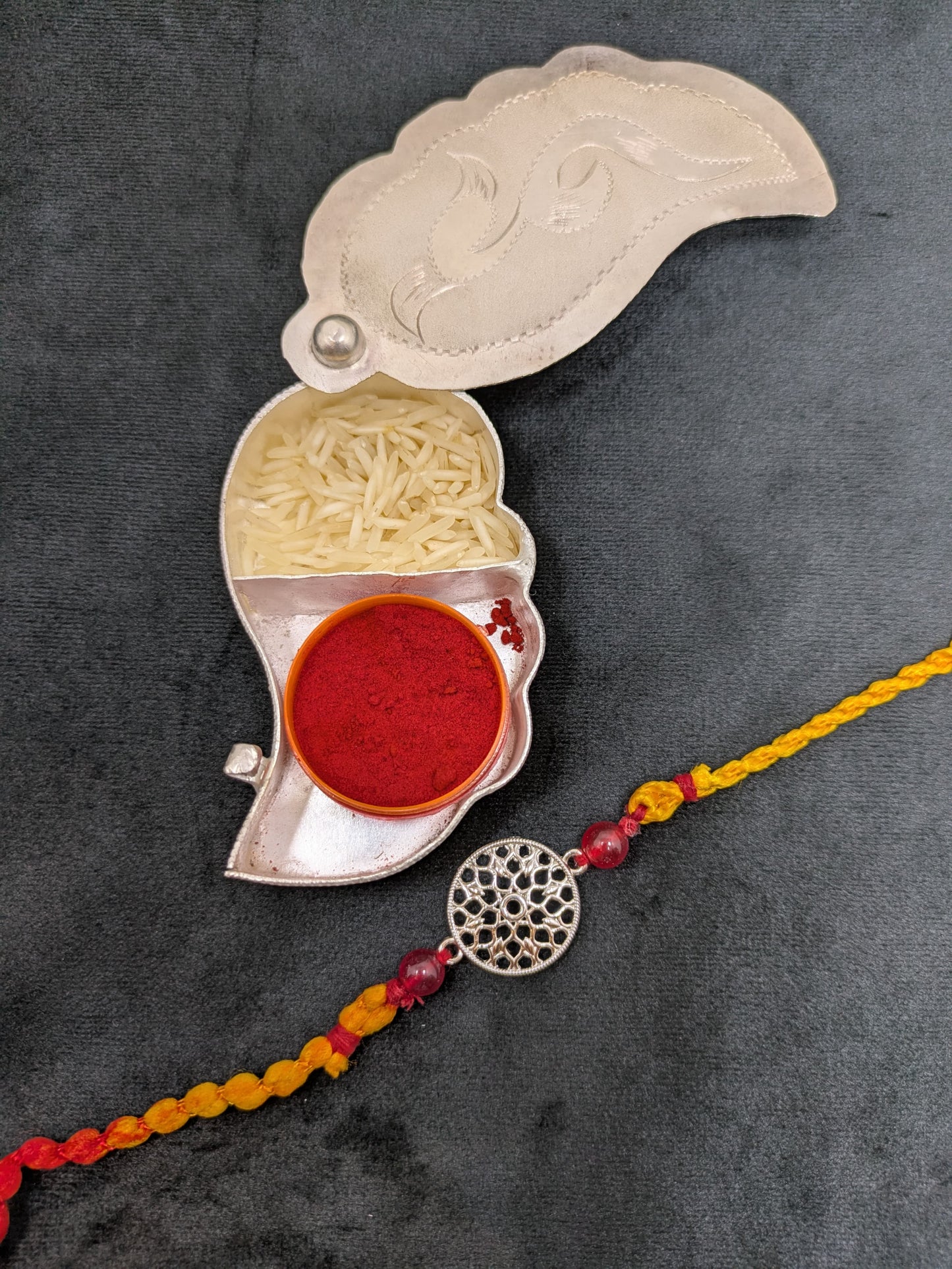 Silver Rakhi