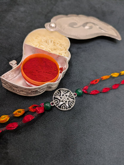 Silver Rakhi