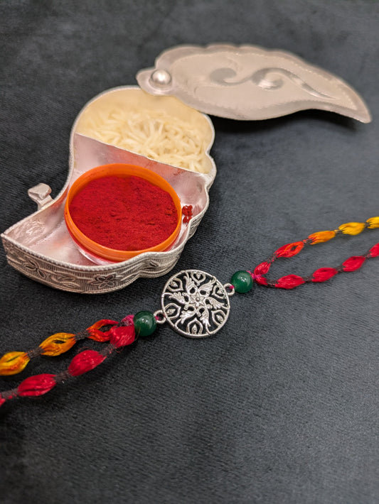 Silver Rakhi