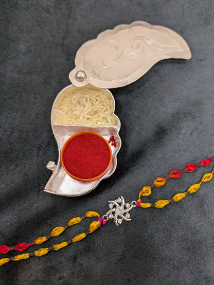 Silver Rakhi