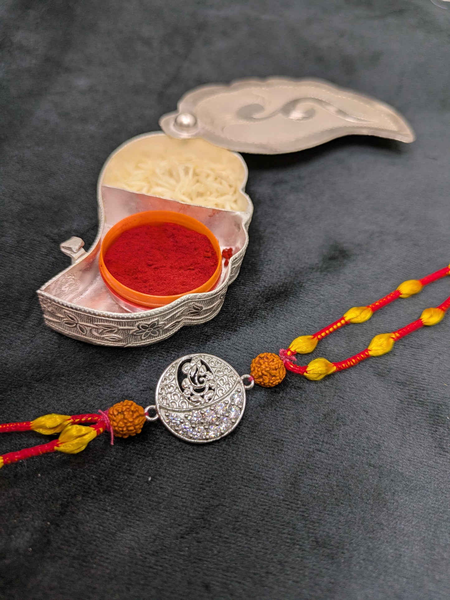 Silver Rakhi