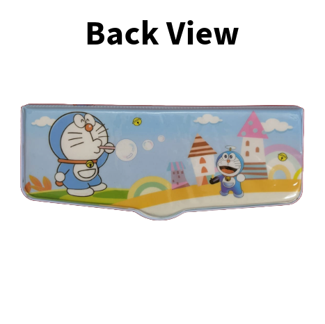 Pencil Box - Magnetic (Compartments with Scissors, Eraser, Sharpener)