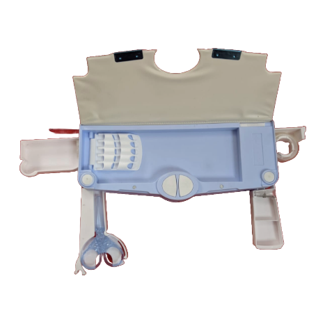 Pencil Box - Magnetic (Compartments with Scissors, Eraser, Sharpener)