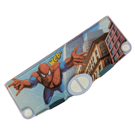 Pencil Box - Magnetic (Compartments with Scissors, Eraser, Sharpener)