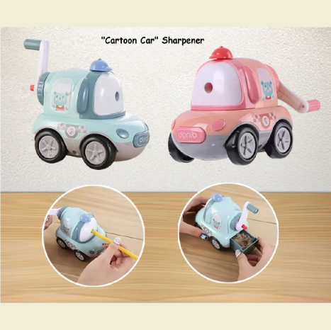 Pencil Sharpener - Manual (Cartoon Car)