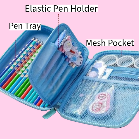 Pencil Pouch - Big (Purple)
