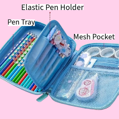 Pencil Pouch - Big (Purple)