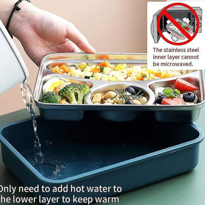 4 Compartment Bento Lunch Box, 1100 ML