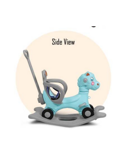 Horse Rotating Rocking Rider