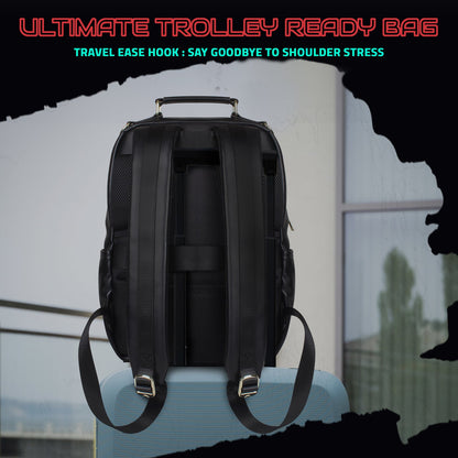 Hookaba Bold Elite LED Backpack | 21 L Smart App-Controlled Tech Bag (With Power Bank)