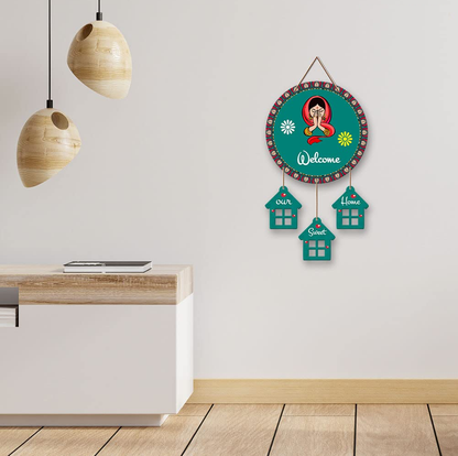 Welcome Wooden Wall Hanging