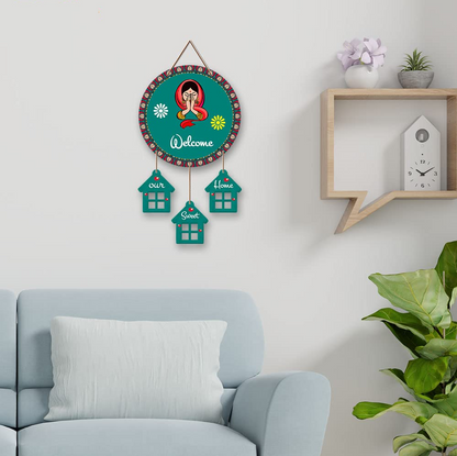 Welcome Wooden Wall Hanging