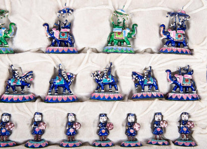 Regal Meenakari Chess Set