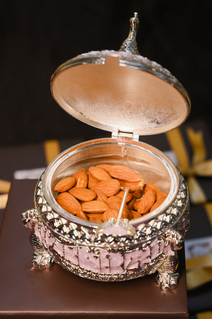 Blush Peacock Treasure Bowl