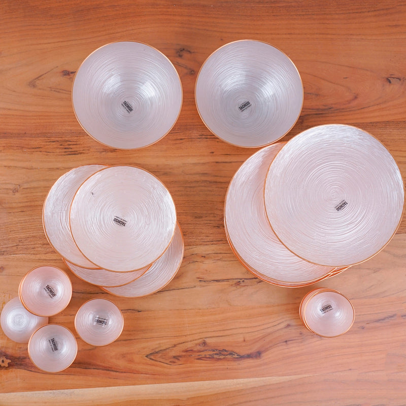Dinner Set - Peach (Twenty Six Piece Set)