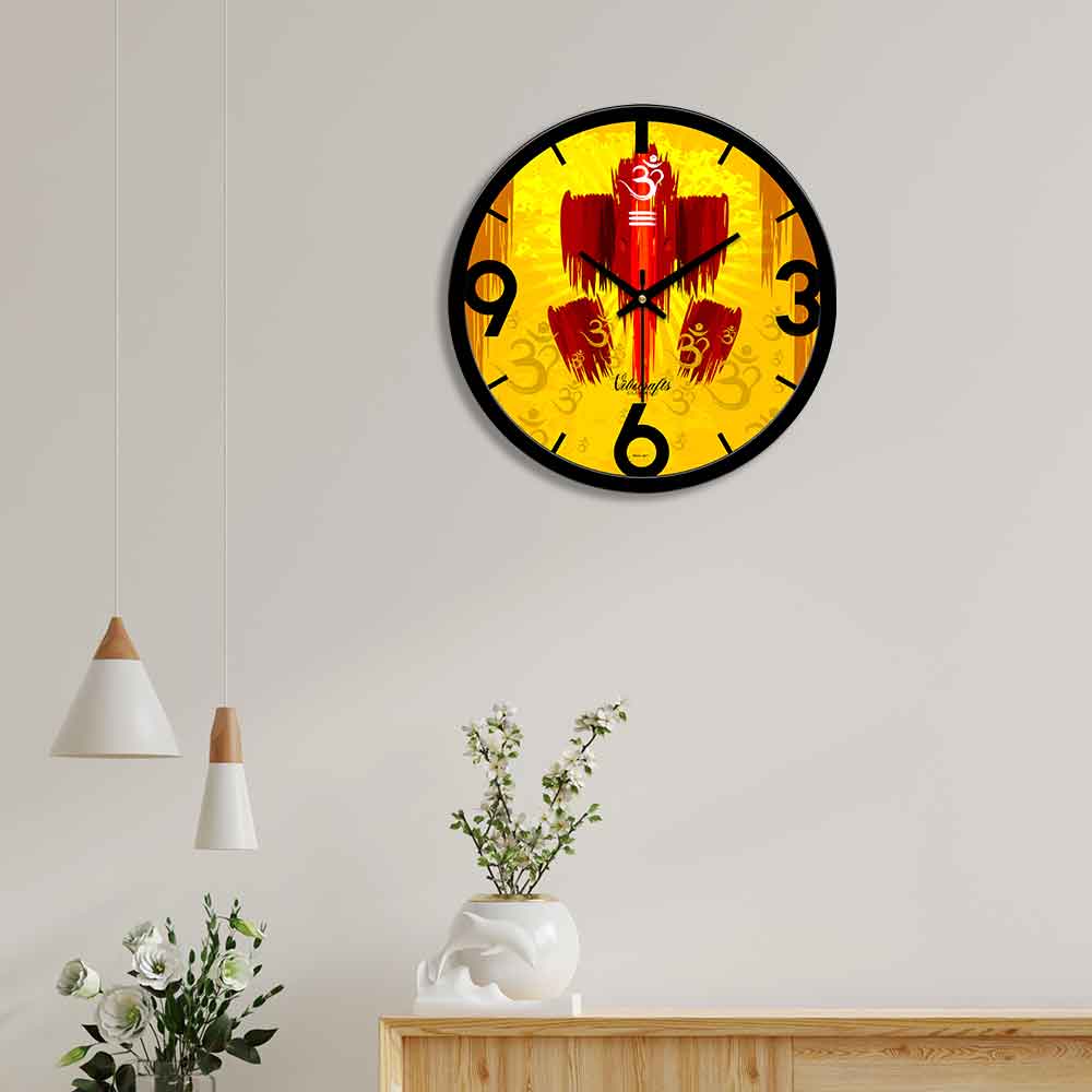 Hindu Religious Ganesha Designer Wall Clock