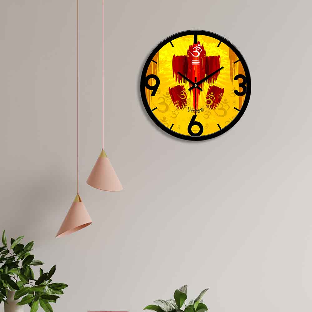 Hindu Religious Ganesha Designer Wall Clock